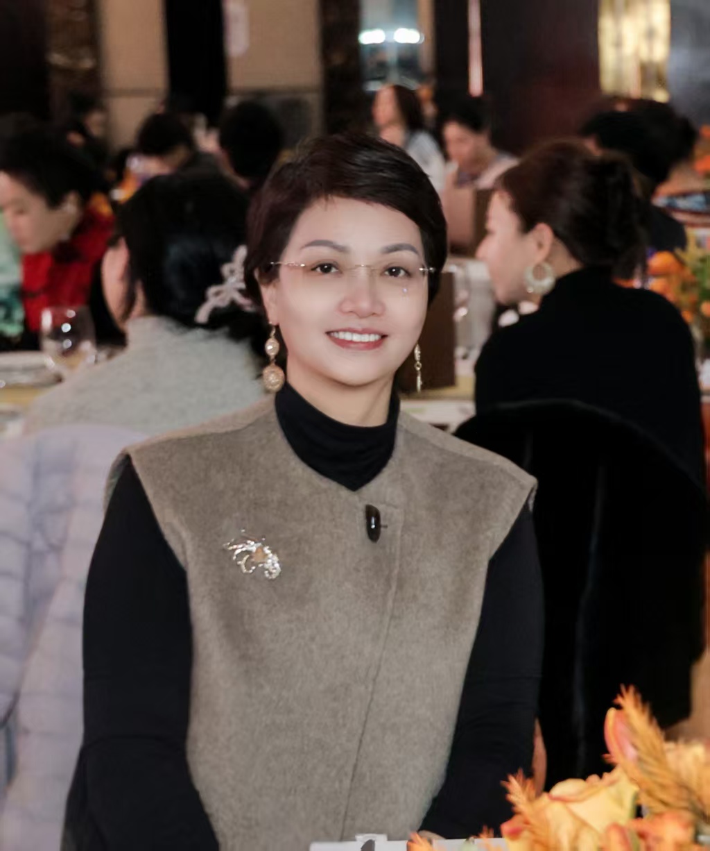 Amy 在年会现场